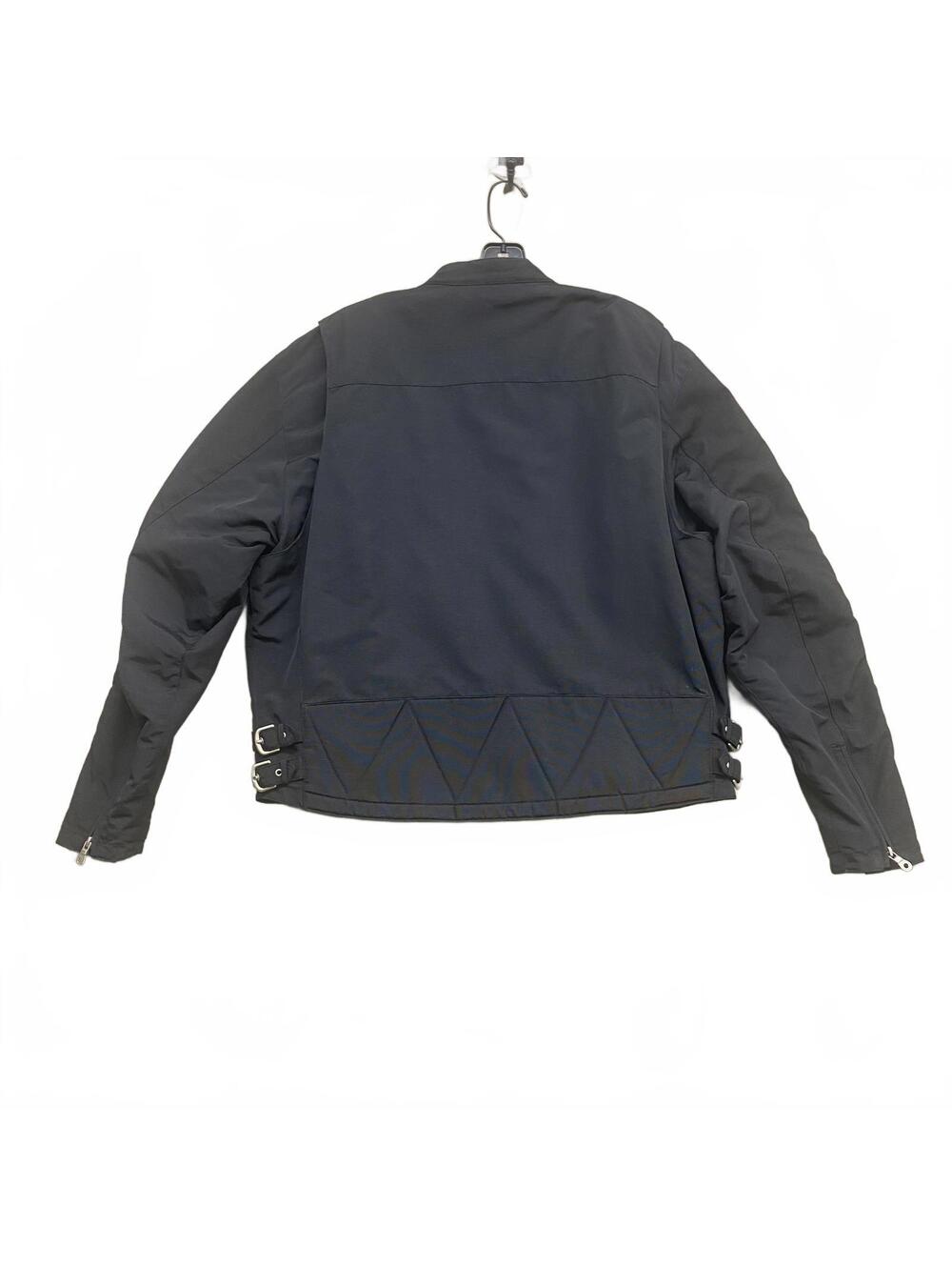 VTG Harley-Davidson Black Nylon Moto Jacket Quilted Lining Zip Pockets Men XL - Picture 2 of 12